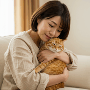 私の秘密、全部知ってる？言葉を超えた猫との対話