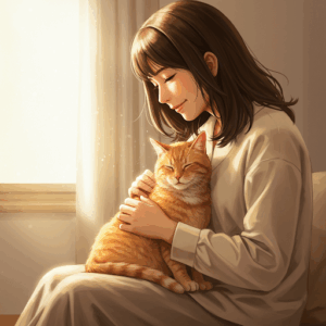 私の秘密、全部知ってる？言葉を超えた猫との対話