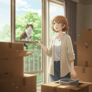 三毛猫大家さんと、ときどき私