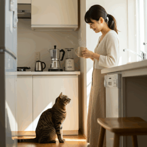 肉球アラームと、私のちいさな世界の中心