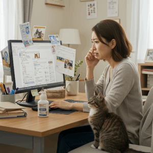 レオと私のドキドキ健康診断 〜獣医さんのやさしい魔法〜