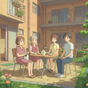 三毛猫大家さんと、ときどき私