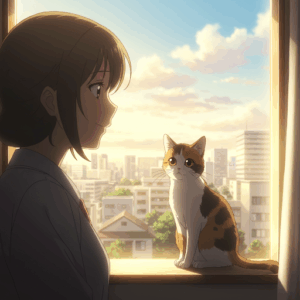 三毛猫大家さんと、ときどき私