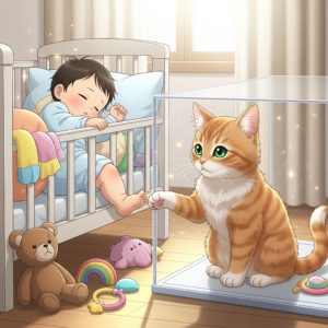 陽だまりの小さな寝息と猫（ルナ）の物語 ～30代ママと赤ちゃん、そして気まぐれ天使が紡ぐ家族の絆～