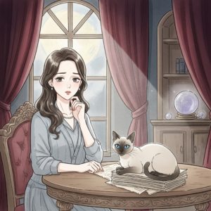 気まぐれな占い猫と、私だけの未来の見つけ方